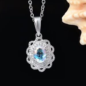 💎Elegant Mercury Mist Pendant Necklace💎